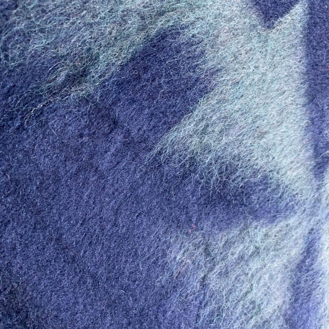 Off-White gradient arrow mohair hoodie