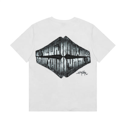 Travis Scott Sculpture Print Tshirt White