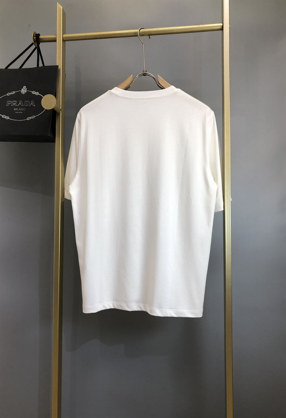 PRADA COTTON T-SHIRT WHITE – PT009