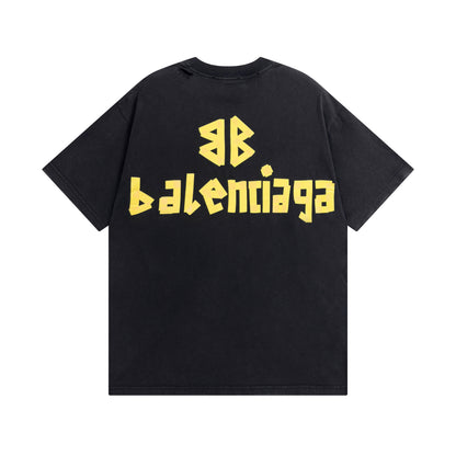 Balenciga logo tee BL223089 black