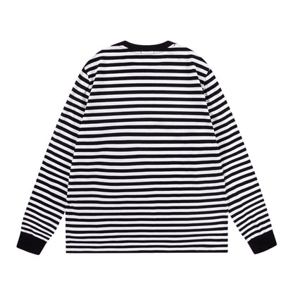 Ralph Lauren striped sweatshirt white/black