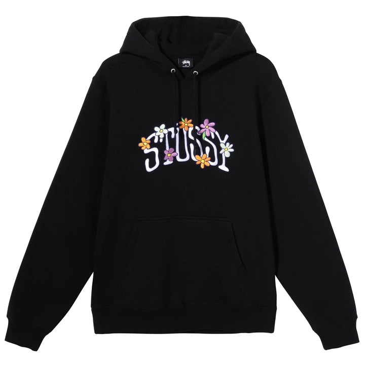 STUSSY COLLEGIATE FLORAL HOODIE