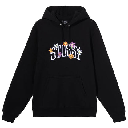 STUSSY COLLEGIATE FLORAL HOODIE