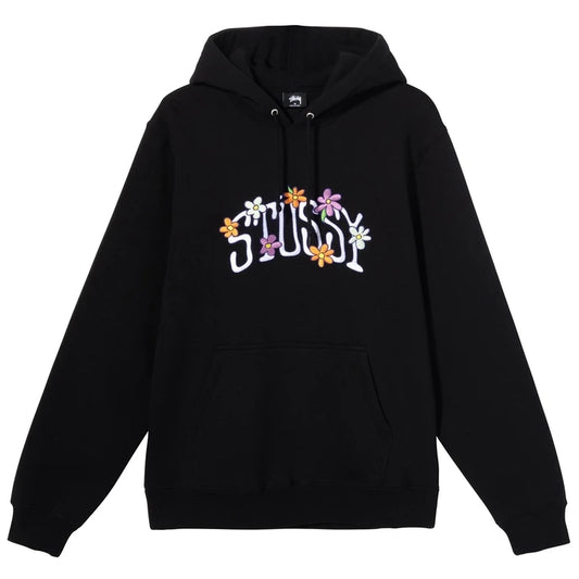 STUSSY COLLEGIATE FLORAL HOODIE