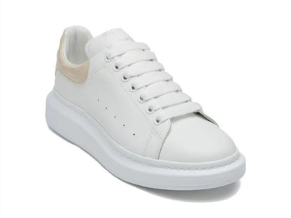 Alexander Mcqueen Men's Oversized Sneaker in White/oyster
