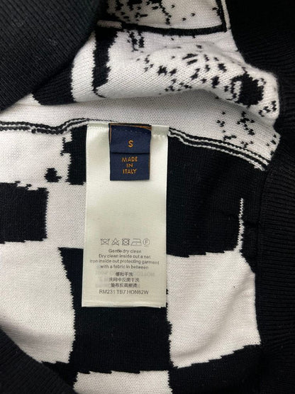 LOUIS VUITTON PARISIAN COLLAGE JACQUARD HOODIE – LH060