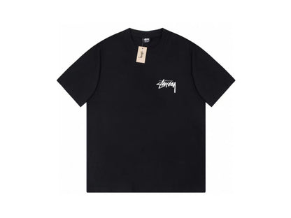 STUSSY BEAUTY PORTRAIT PRINT TEE BLACK