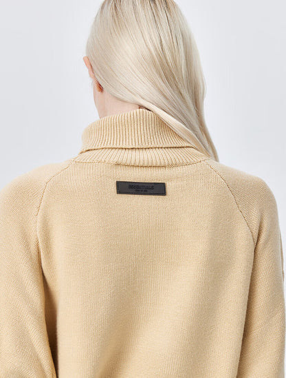 FEAR OF GOD ESSENTIALS 23 double stitch turtleneck sweater