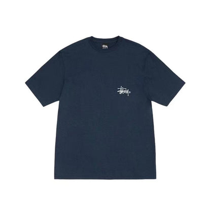 STUSSY COW PRINT TEE NAVY