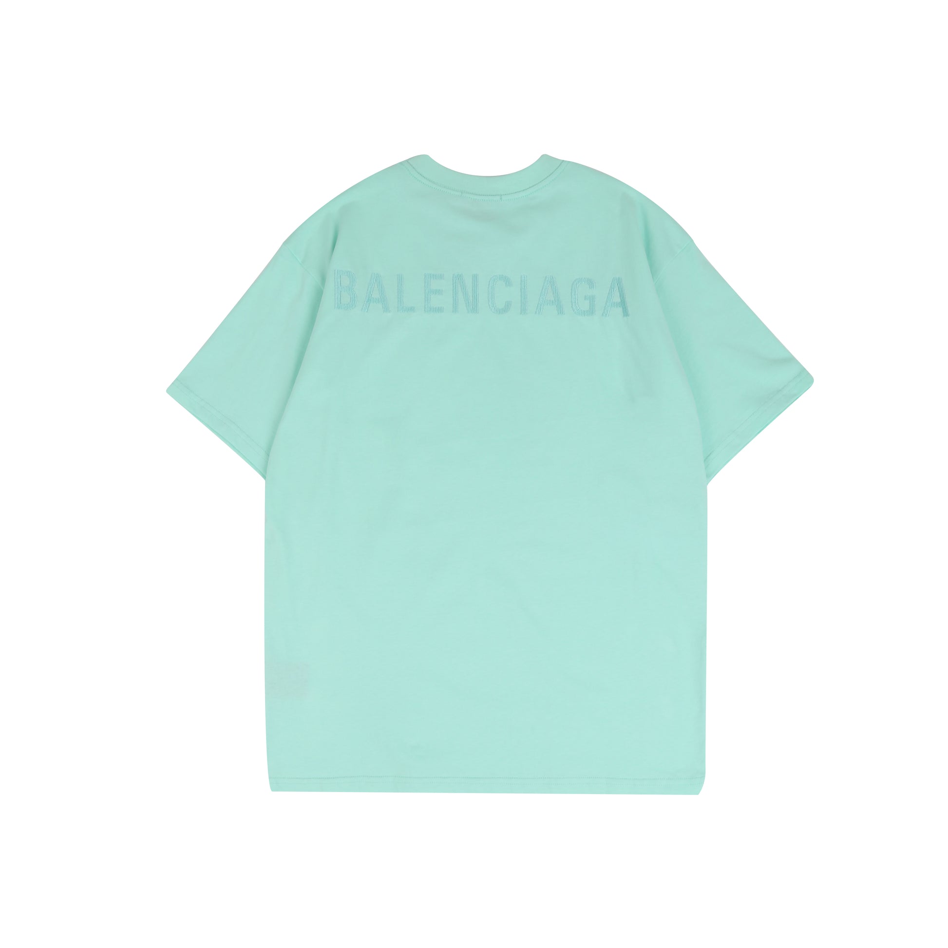 Balenciga logo tee LX008 mint green