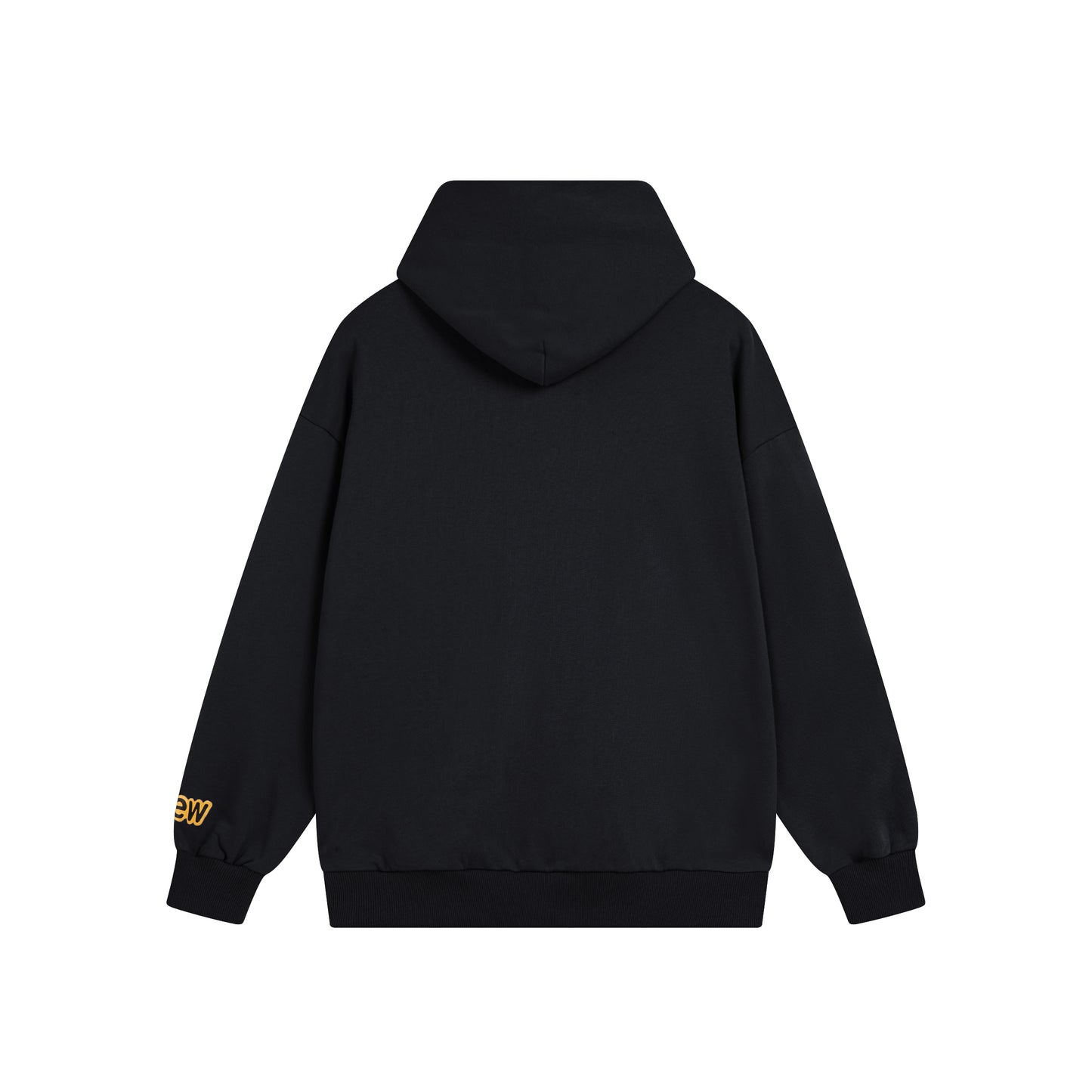 Drew House Smiley Face Series Mascot Navy Smiley Face Hooded Fleece Sweatshirt Winter Unisex Navy Blue