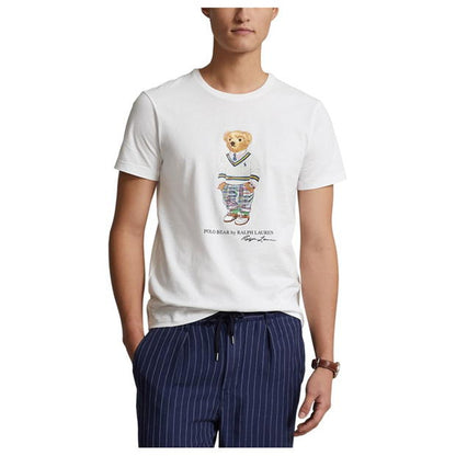 Ralph Lauren Bear Print Tee White Bear