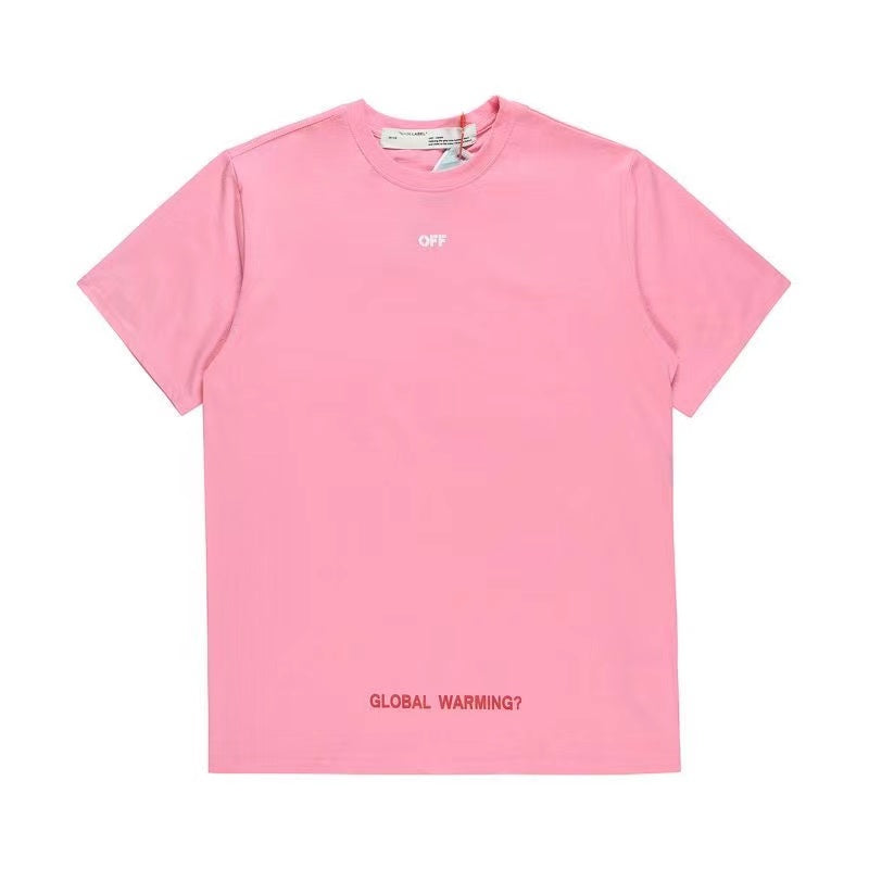 OFF-WHITE Cherry Blossoms Print Shirt Pink
