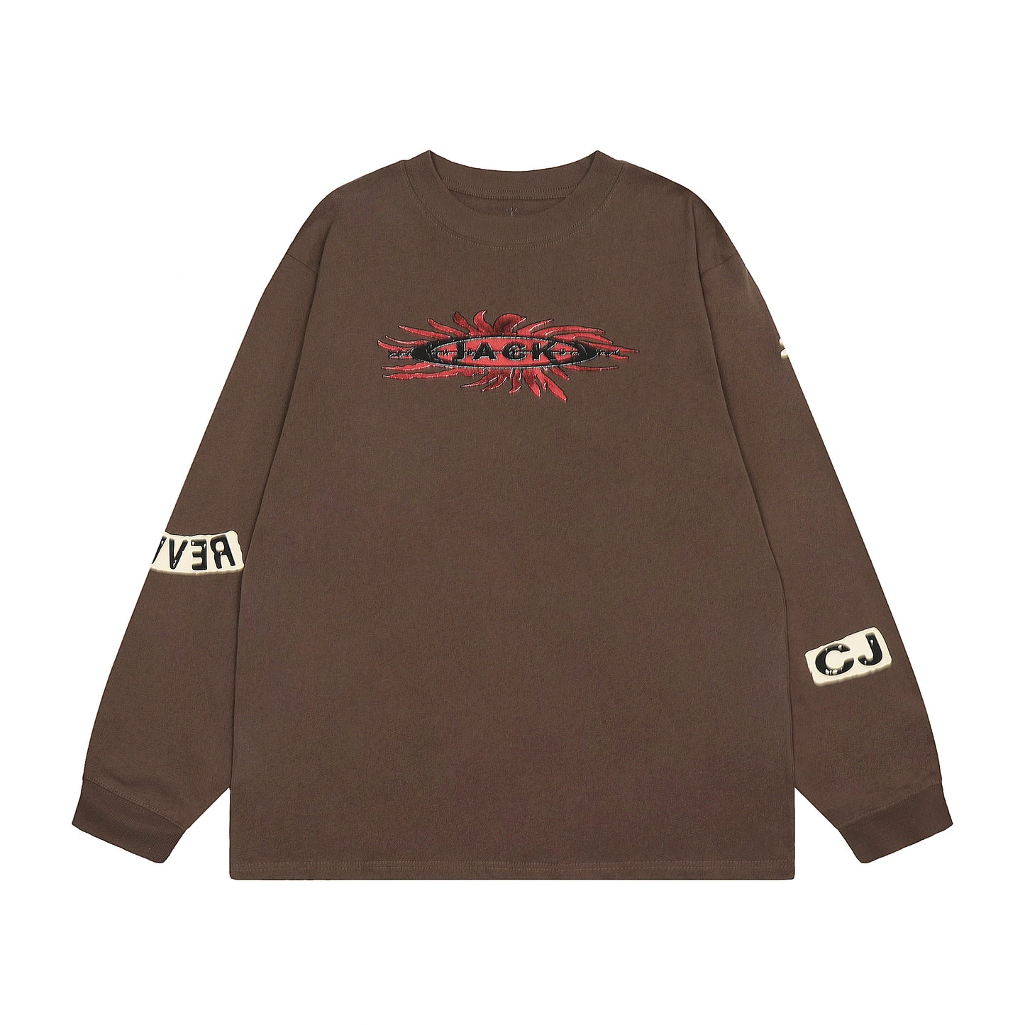 Travis Scott Dog Print Hoodie Brown