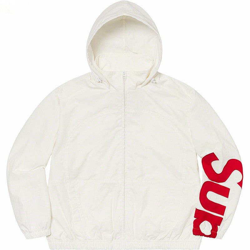 Supreme Spellout Track Jacket White