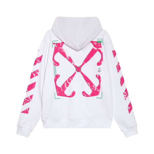 OFF WHITE ANCHOR ARROW HOODIE