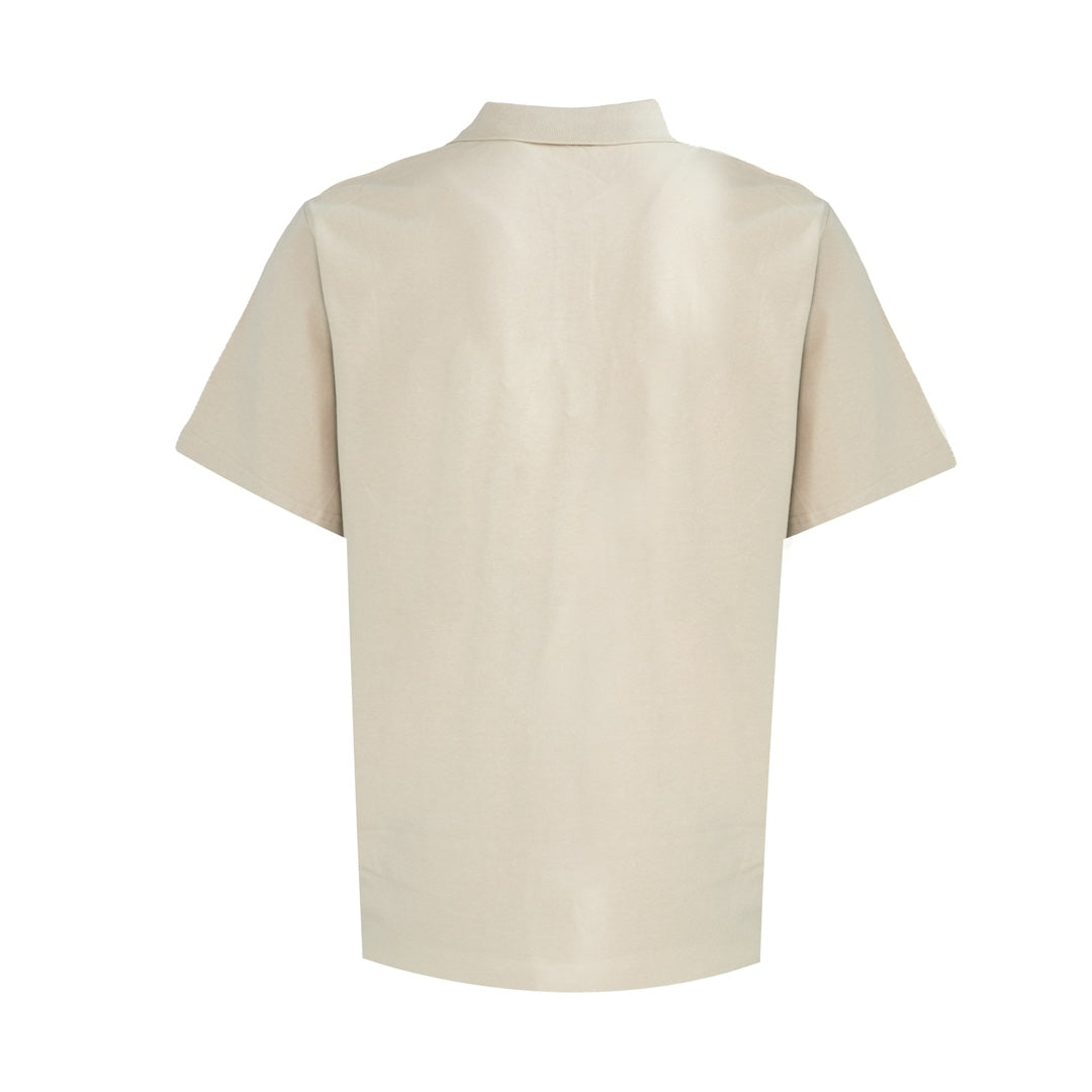 Stone Island Polo In Cream