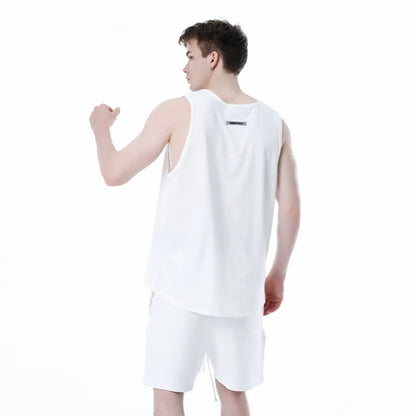 FOG FEAR OF GOD vest ESSENTIALS casual loose bottoming shirt white