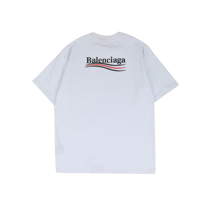 Balenciga logo tee LX002 white