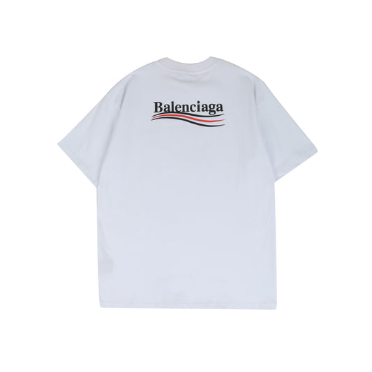 Balenciga logo tee LX002 white