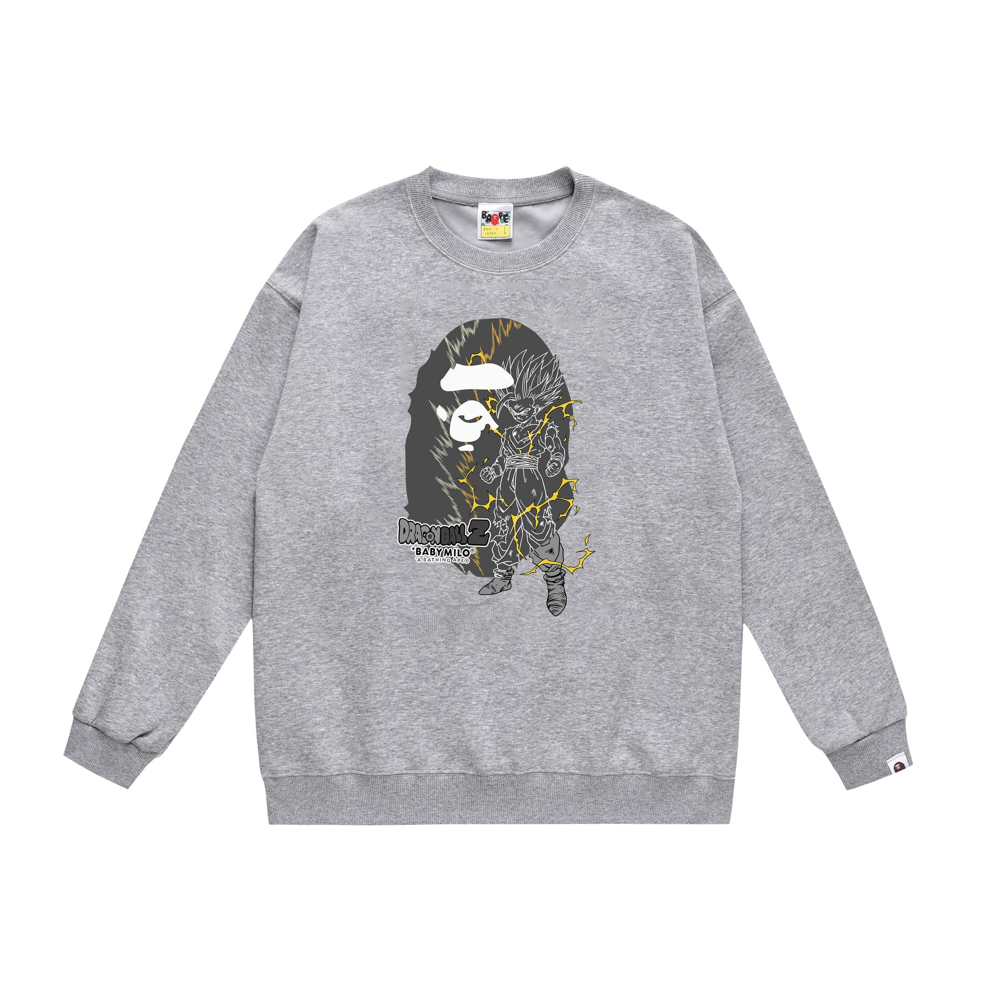 A Bathing Ape Dragon Ball Hoodie Grey