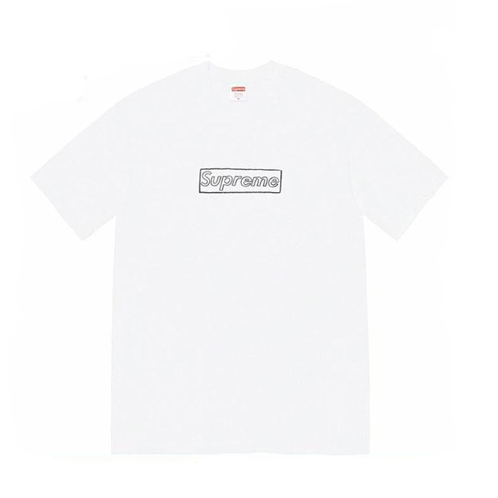 Supreme×KAWS Chalk Logo Tee