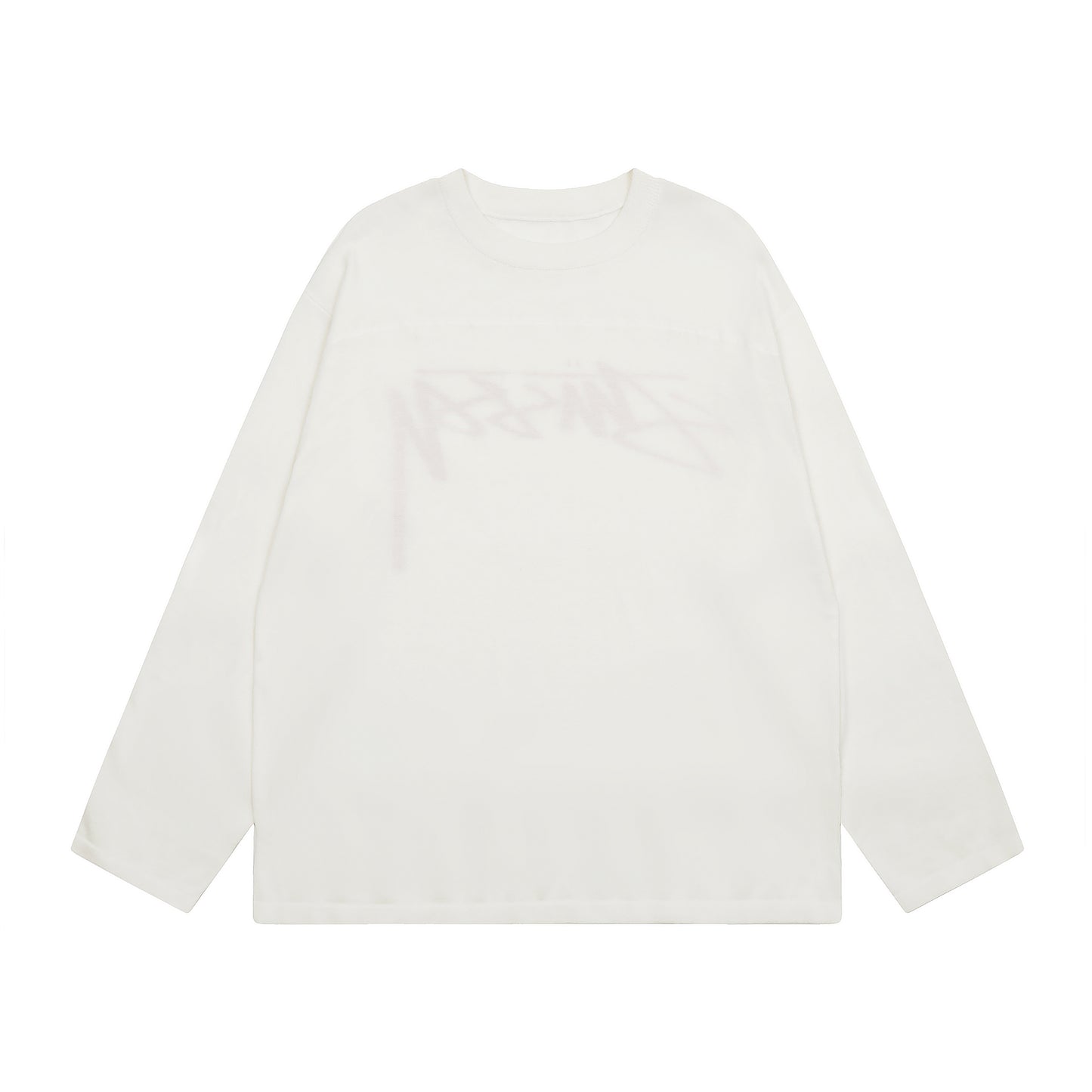 STUSSY FOOTBALL SWEATER BEIGE