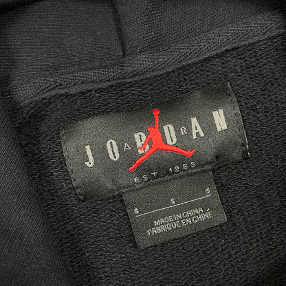 Off-White air man print hooded sweater black