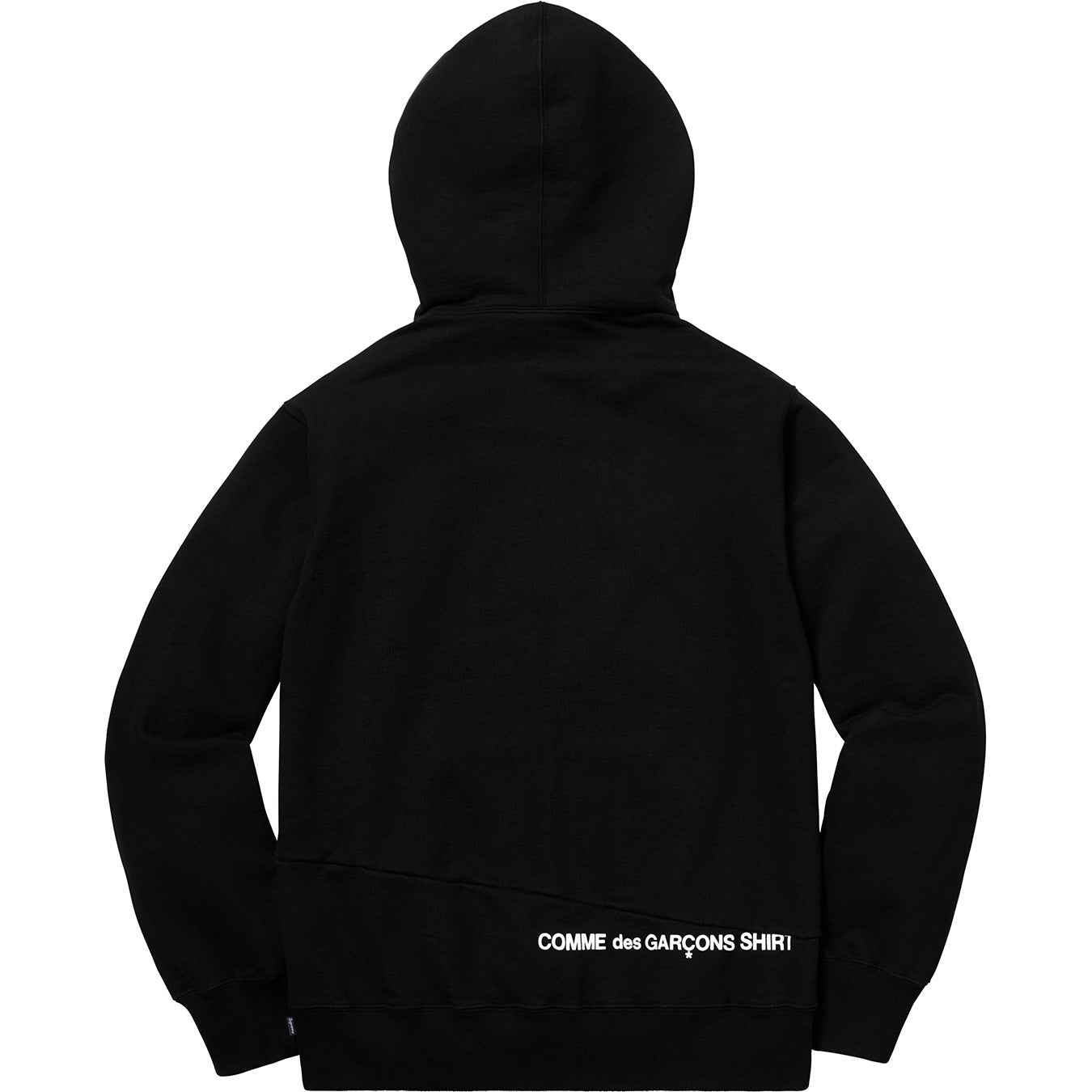 Supreme ×CDG Box Logo Hoodie Black