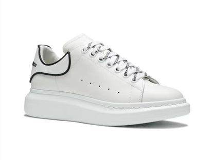 Alexander Mcqueen Men's Oversized Sneaker in White/black