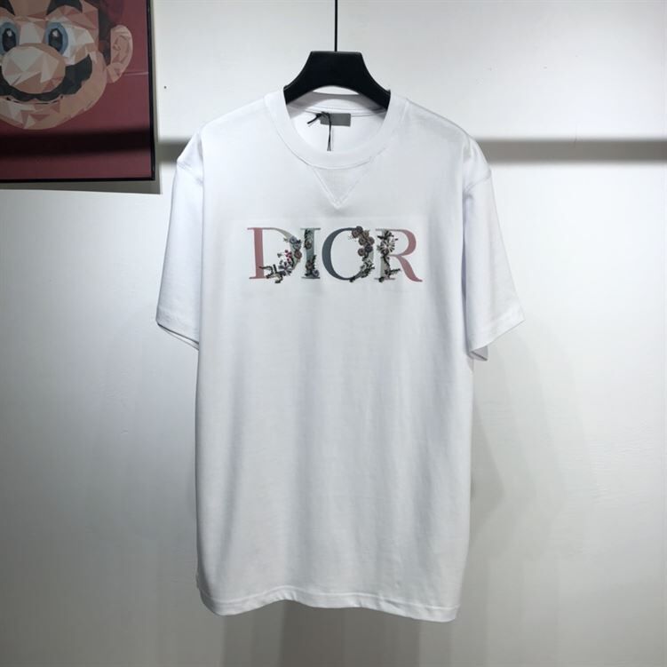 DIOR FLOWER LOGO T-SHIRT – DOT005