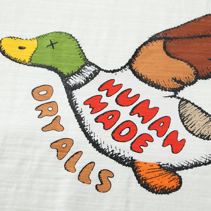Human Made Classic Duck Logo Tee White