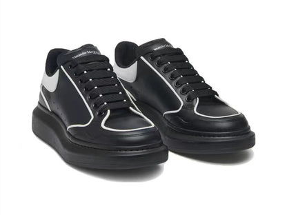 Alexander Mcqueen Men's Oversized Sneaker in Black/white