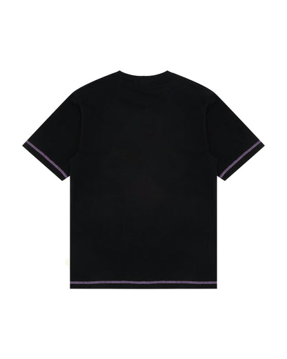 A Bathing Ape Baby Milo box logo print tee In Black