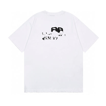 Balenciga logo tee LX2331 white