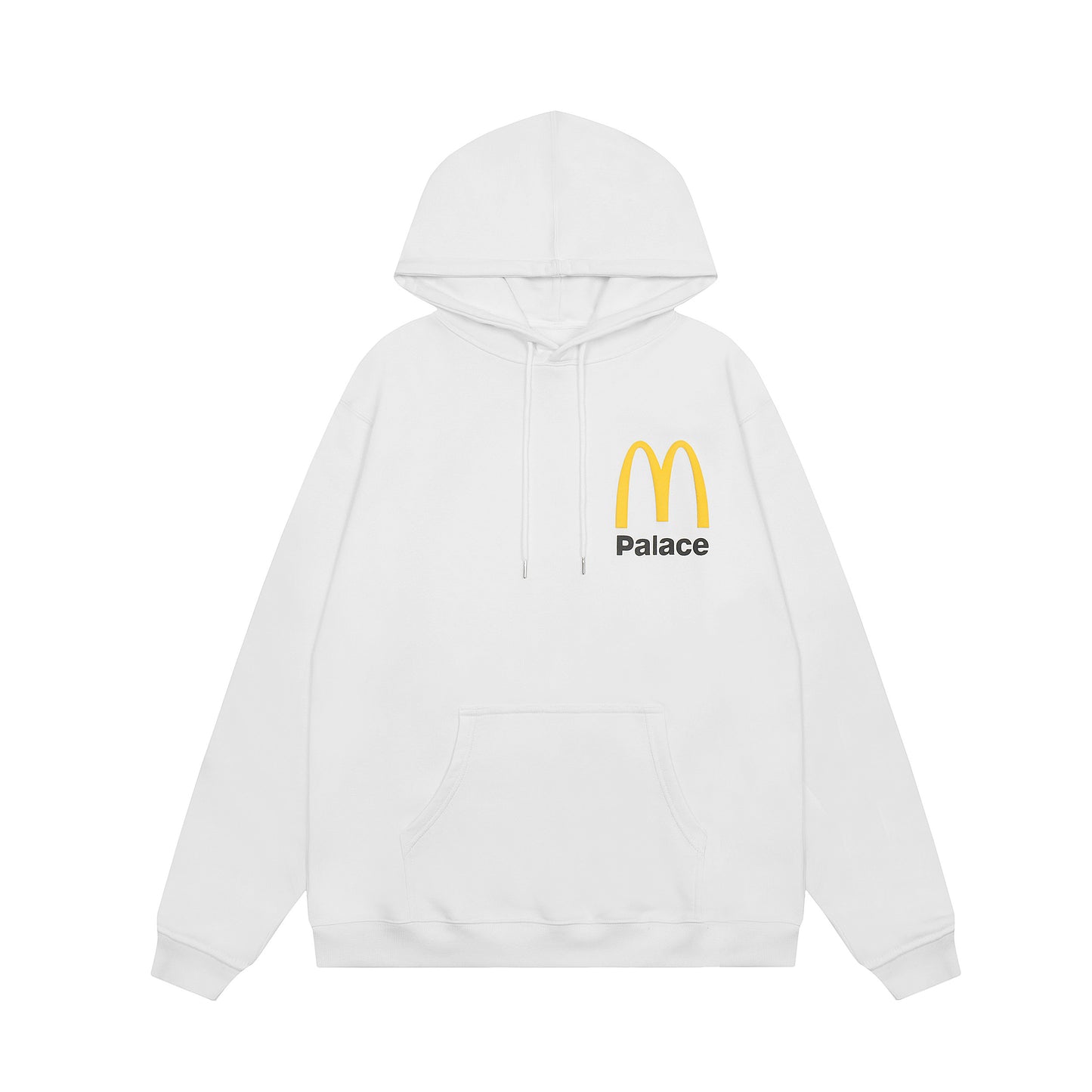 Travis Scott McDonald's Print Hoodie Beige