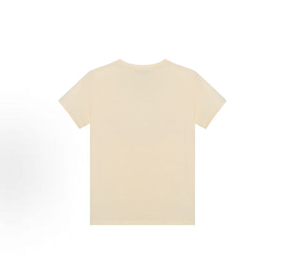 GUCCI Gucci Peter Rabbit/Beetle Bunny T-shirt SS24 Cartoon Letter Logo Pattern Short Sleeve White Color Children's Style