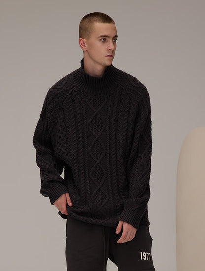 FEAR OF GOD ESSENTIALS 22 vintage twist turtleneck sweater
