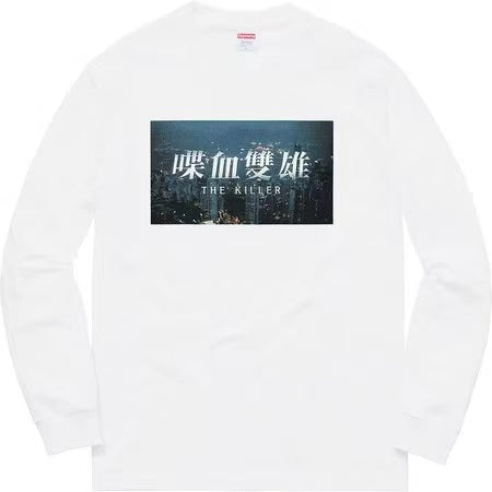 Supreme F/W'18 The Killer L/S Tee White