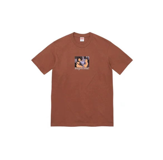 Supreme Week6 × Aeon Flux Tee Brown