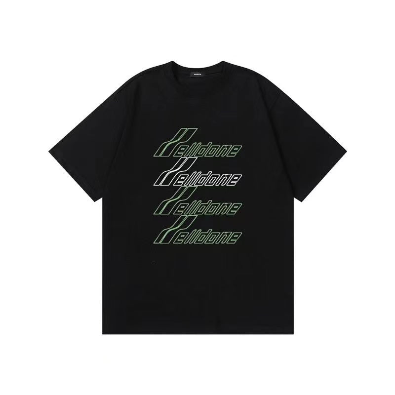 WE11DONE Barrage Classic Tee In Black