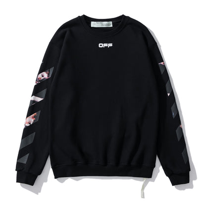 Off-White angel hoodie black