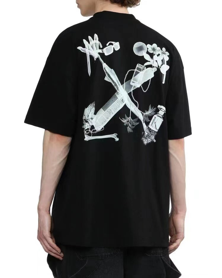 OFF-WHITE Phone Print Shirt Black
