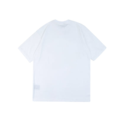 Balenciga logo tee LX009 white
