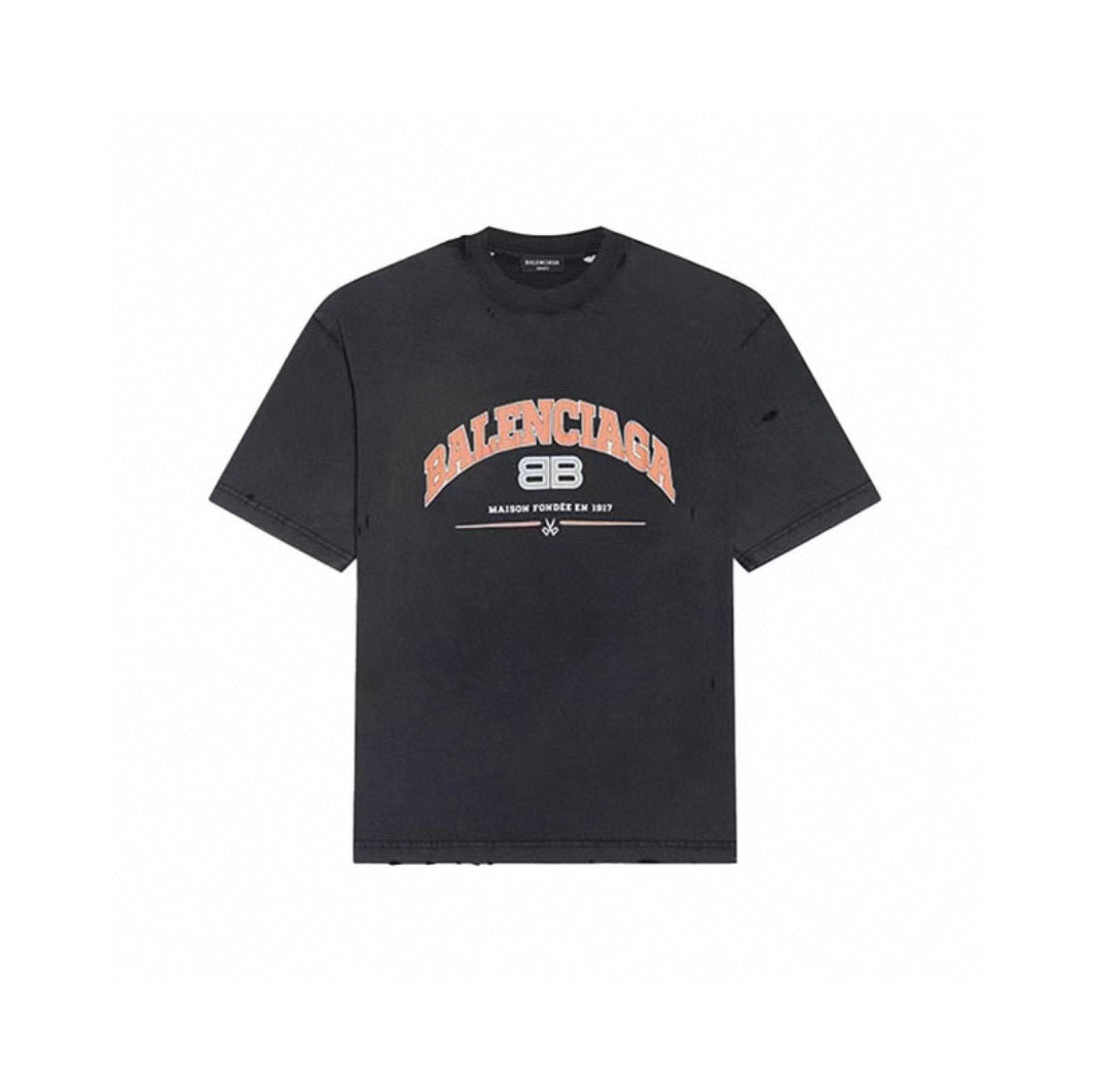 Balenciga logo tee LX2301 black