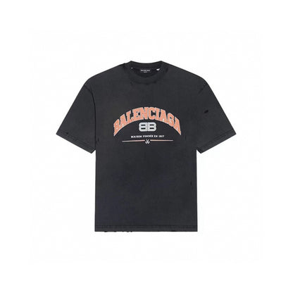 Balenciga logo tee LX2301 black