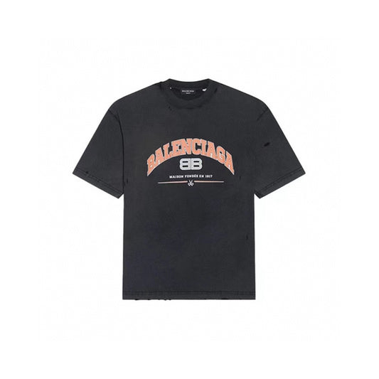 Balenciga logo tee LX2301 black