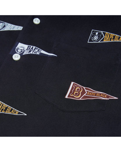 A Bathing Ape Logo print short sleeve shirt