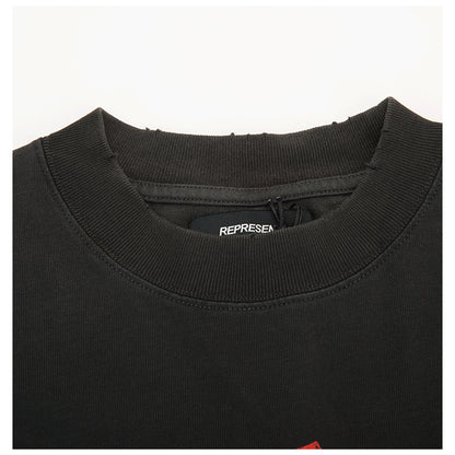 REPRESENT IRON SPIRIT BLACK TEE
