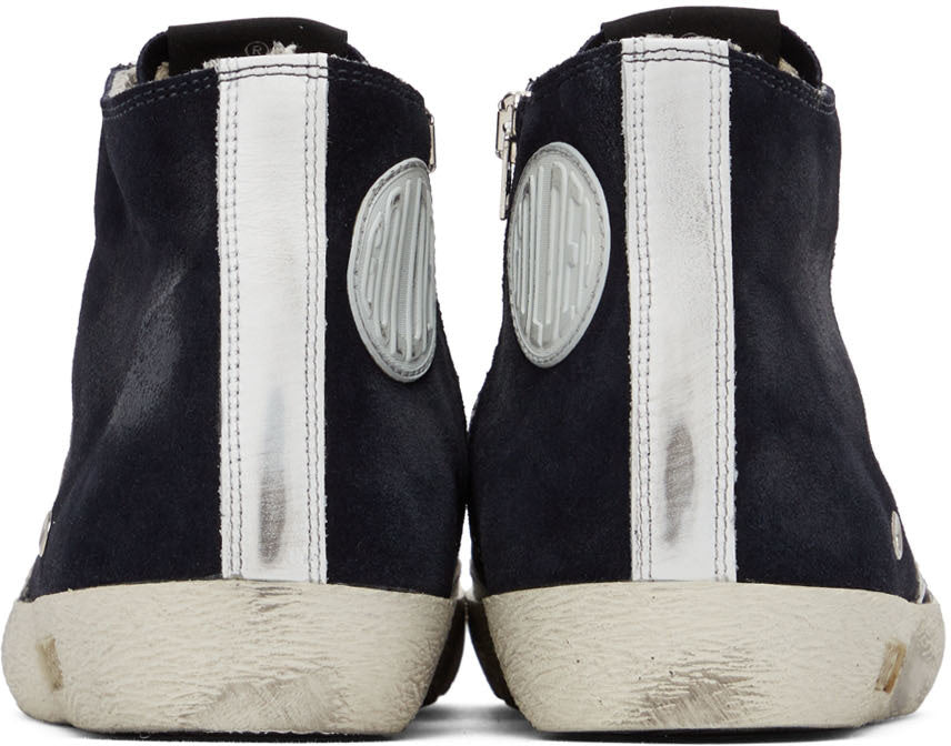 GOLDEN GOOSE حذاء سنيكرز فرنسي أسود